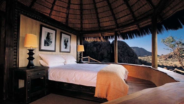 Mowani Mountain Camp - Schlafzimmer der Suite